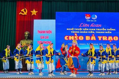 Tỉnh đoàn Gia Lai tổ chức cuộc thi 'Thanh thiếu nhi bảo tồn văn hóa dân tộc'