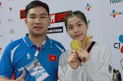 Võ sĩ Gia Lai giành huy chương vàng Giải Taekwondo quốc tế