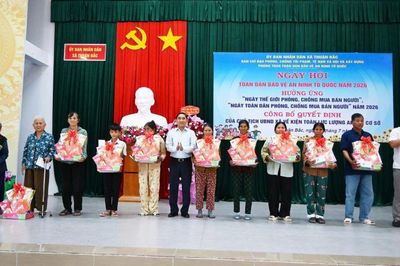 Xã Thuận Bắc tổ chức Ngày hội Toàn dân bảo vệ an ninh Tổ quốc