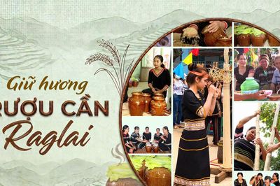 Giữ hương rượu cần Raglai