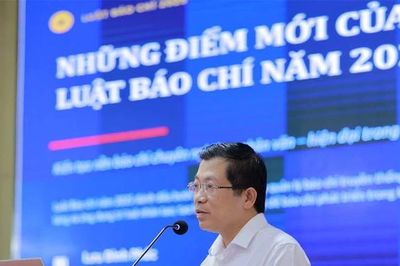 Tập huấn Luật Báo chí và các văn bản quy định chi tiết thi hành luật