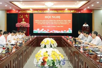 Đoàn công tác Bộ Dân tộc và Tôn giáo thông qua kết quả kiểm tra đánh giá thực hiện Chương trình mục tiêu quốc gia năm 2026 tại tỉnh Sơn La