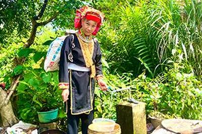 Nước sạch ở bản Dao