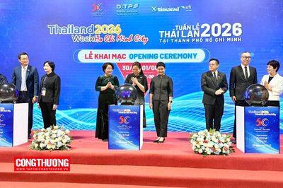 Khai mạc Tuần lễ Thái Lan 2026 tại TP. Hồ Chí Minh