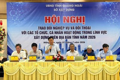 Ngành Xây dựng Quảng Ngãi đồng hành, tháo gỡ vướng mắc cho doanh nghiệp