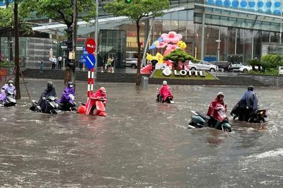Hà Nội quyết xử lý 'điểm nghẽn' úng ngập, nhiều công trình khẩn cấp phát huy hiệu quả