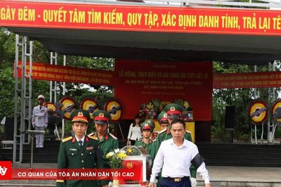 Điện Biên tổ chức truy điệu, an táng 2 hài cốt liệt sĩ
