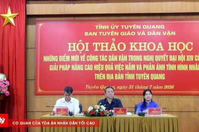 Tuyên Quang đổi mới công tác dân vận theo Nghị quyết Đại hội XIV
