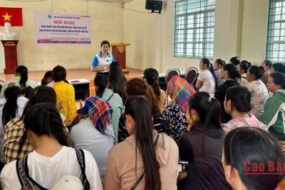 Tuyên truyền kiến thức bình đẳng giới, bảo vệ phụ nữ, trẻ em tại xã Ca Thành và Thành Công