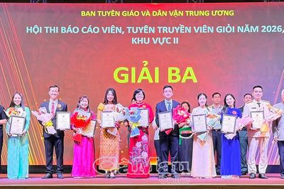 Cà Mau đoạt 2 giải tại hội thi Báo cáo viên, tuyên truyền viên giỏi Khu vực II