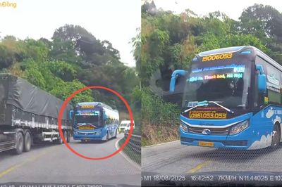 Dùng làn đường ngược chiều để vượt ẩu là 'cướp' chứ không phải 'mượn'
