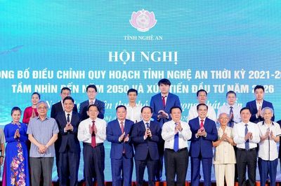 Nghệ An công bố điều chỉnh quy hoạch mới, thu hút hơn 110.000 tỷ đồng vốn đầu tư