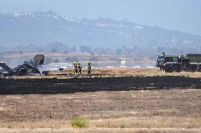 Tiêm kích tàng hình F-35B của Thủy quân lục chiến Mỹ bị rơi, bốc cháy tại căn cứ