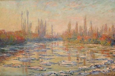 'Những mảnh băng trôi' cứu Monet khỏi lúc khốn khó