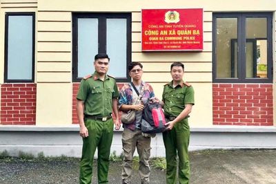 Du khách Philippines viết thư cảm ơn sau khi nhận được chiếc ba lô thất lạc