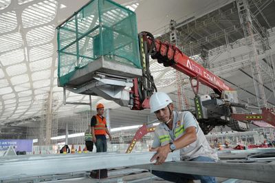 Tập trung hoàn thiện nhà ga sẵn sàng vận hành thử nghiệm sân bay long Thành