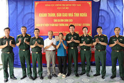 Mái ấm từ nghĩa tình đồng đội