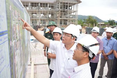 TP Huế dồn lực hoàn thành hai trường nội trú A Lưới trước ngày 30-8