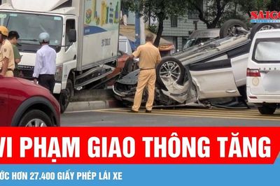 TPHCM: 7 tháng, tước hơn 27.400 giấy phép lái xe