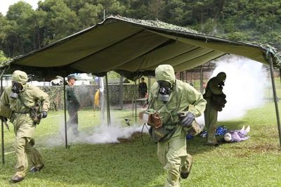 Sát hạch năng lực ứng phó sự cố, thảm họa của các đơn vị Quân đội