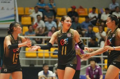 Thái Lan thắng nhọc, chờ quyết đấu tuyển bóng chuyền nữ Việt Nam
