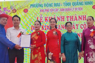 Khánh thành Di tích Kim Quang Cây Cộng thờ Thiên Tiên Thánh Mẫu