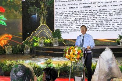 Khai mạc Lễ hội Sâm Ngọc Linh và dược liệu quốc tế Đà Nẵng 2026