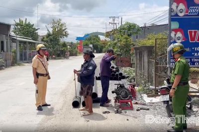 Đồng Tháp: Chấn chỉnh tình trạng vi phạm an toàn giao thông trong quá trình thi công