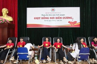 Lào Cai: Tiếp nhận 1.400 đơn vị máu trong 03 ngày hội hiến máu