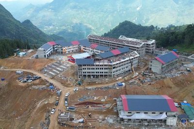 Lào Cai: Binh đoàn 12 phát động thi đua cao điểm, tăng tốc hoàn thành 2 trường nội trú biên giới