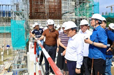 Chủ tịch Hà Nội đôn đốc tiến độ dự án đường Đặng Thai Mai, Nhà hát Ngọc Trai