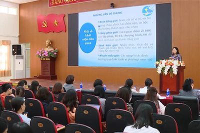 Hà Nội tập huấn bình đẳng giới cho 150 nữ cấp ủy