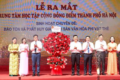 Hà Nội ra mắt Trung tâm Học tập cộng đồng điểm tại Thanh Liệt