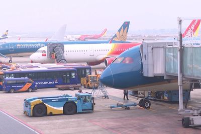 Điều chỉnh tổ chức giao thông tại sân bay Nội Bài