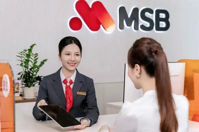MSB báo lãi hơn 3.400 tỷ đồng nửa đầu năm