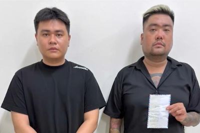 Bắt quả tang hai đối tượng giao chất cấm trong đêm