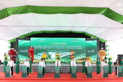 Hải Phòng khởi công Cụm công nghiệp Tân Trào hơn 680 tỷ đồng
