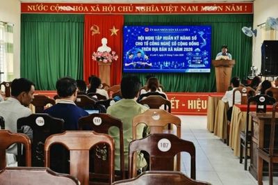Tp. Huế: Tổ chức Hội nghị tập huấn kỹ năng số cho Tổ Công nghệ số cộng đồng trên địa bàn xã A Lưới