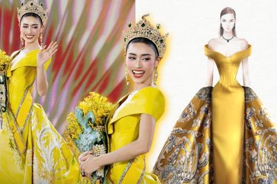 Nhà thiết kế 'bật mí' về chiếc váy đăng quang của tân Miss Grand Vietnam 2026
