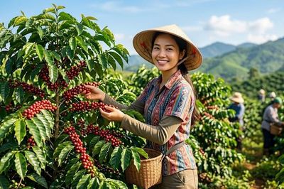 Giá cà phê hôm nay 2.8.2026: Trong nước tăng nhẹ, Arabica bật mạnh