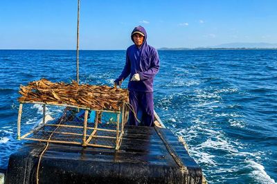 Chiếc bẫy tre giữ hồn nghề biển