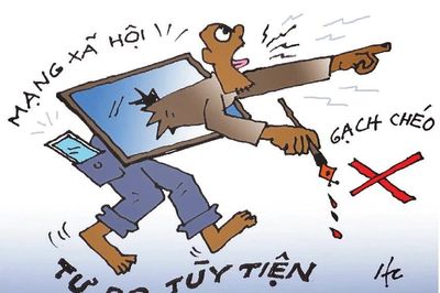 Góc biếm họa: Nói 'không' với 'rác' mạng