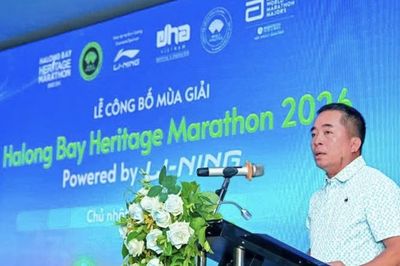Lễ công bố mùa giải 'Marathon Quốc tế Di sản Hạ Long'