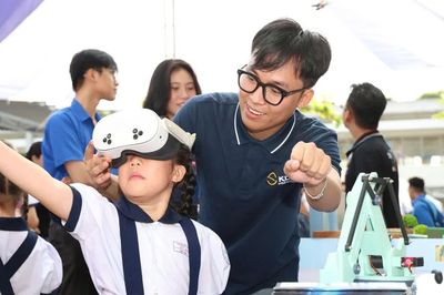 Bạn trẻ trải nghiệm công nghệ, lan tỏa lối sống xanh
