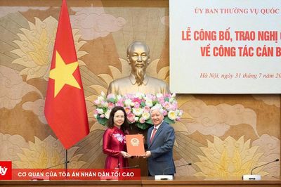 Vụ trưởng Vụ Tín dụng Ngân hàng Nhà nước giữ chức Trợ lý Phó Chủ tịch Quốc hội