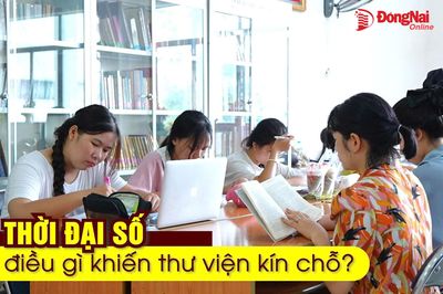 [Video] Thời đại số, thư viện vẫn... kín chỗ