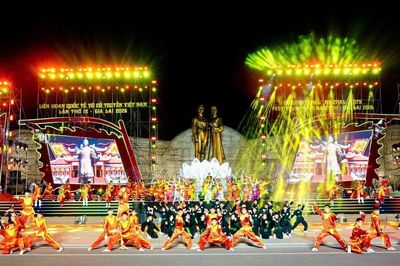 Tổng duyệt chương trình khai mạc Liên hoan quốc tế võ cổ truyền Việt Nam lần thứ IX - Gia Lai 2026
