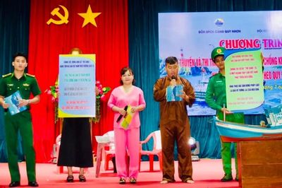 Phường Quy Nhơn tổ chức Hội thi 'Rung chuông vàng' tuyên truyền chống khai thác IUU