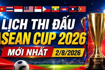 Lịch thi đấu AFF Cup 2026 (ASEAN Cup) mới nhất: Cập nhật chi tiết 26 trận đấu, thời gian và địa điểm