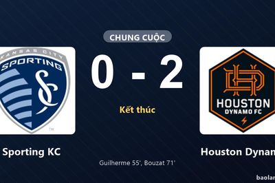 Thống kê trận đấu Sporting KC 0-2 Houston Dynamo: Agustín Bouzat tỏa sáng, Houston Dynamo giành trọn 3 điểm